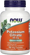 Capsules "Potassium Citrate" 99 mg - Now Foods Potassium Citrate — photo N1
