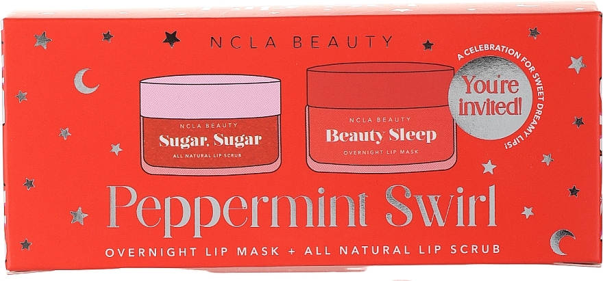 Set - NCLA Beauty Peppermint Swirl (l/mask/15ml + l/scrub/15ml)	 — photo N1