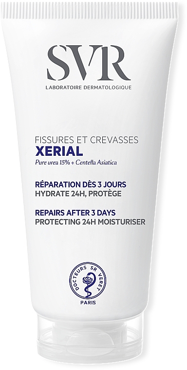 Foot & Hand Cream for Cracked & Damaged Skin - SVR Xerial Fissures & Crevasses — photo N1