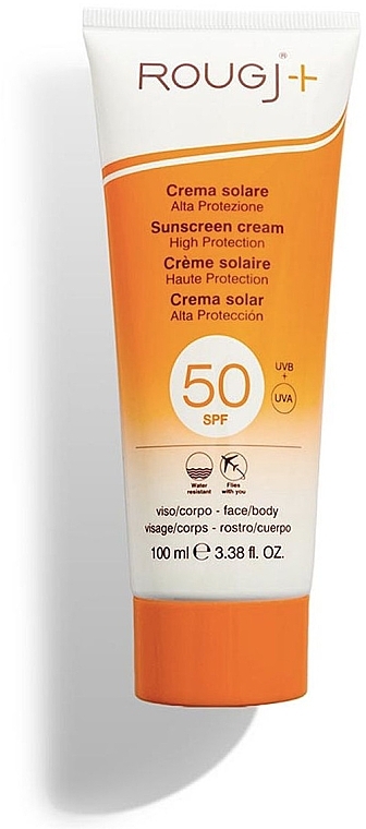 Sun Cream - Rougj+ Sunscreen Cream High Protection SPF50 — photo N1
