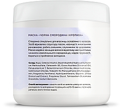 Black Currant & Nettle Mask for Weak Hair - Botanioteka Mask For Weak Hair — photo N2