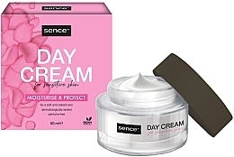 Fragrances, Perfumes, Cosmetics Sensitive Skin Day Cream - Sence Day Cream For Sensitive Skin Moisturise & Protect