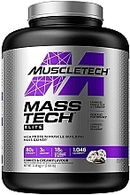 Fragrances, Perfumes, Cosmetics Cookies and Cream Flavoured Muscle Gainer - MuscleTech Mass-Tech Elite Cookies & Cream