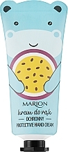 Fragrances, Perfumes, Cosmetics Mango and Passion Fruit Oil Hand Cream "Protection" - Marion Protective Hand Cream