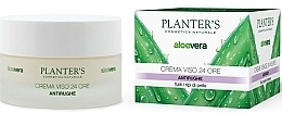 Fragrances, Perfumes, Cosmetics Anti-Wrinkle Face Cream - Planter's Aloe Vera 24 Hour Face Cream Antiwrinkle