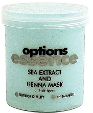 Fragrances, Perfumes, Cosmetics Sea Cocktail Mask with Henna Extract - Osmo Options Essence Sea Extract And Henna Mask