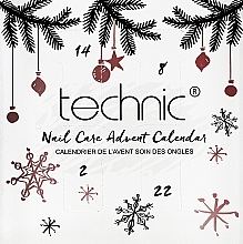 Advent Calendar, 26 products - Technic Cosmetics Nail Care Advent Calendar — photo N6