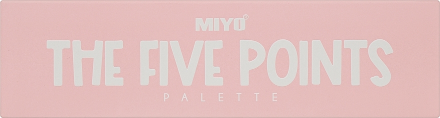 Eyeshadow Palette - Miyo Five Points Palette — photo N3