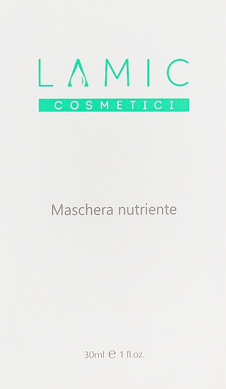 Nourishing Mask - Lamic Cosmetici Maschera Nutriente — photo N1