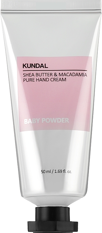 Hand Cream - Kundal Shea Butter & Macadamia Pure Hand Cream Baby Powder — photo N1