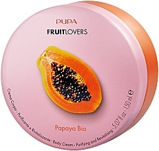 Body Cream with Papaya Extract - Pupa Fruit Lovers Body Cream — photo N1