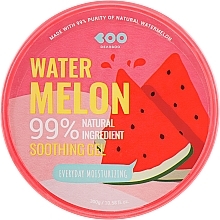 Fragrances, Perfumes, Cosmetics Universal Gel with Watermelon Extract - Dearboo Watermelon Soothing Gel 99%