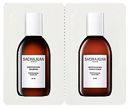 Fragrances, Perfumes, Cosmetics Sample Set - Sachajuan Moisturizing Shampoo & Conditioner Duo (shm/10ml + cond/10ml)