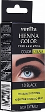Brow Henna Cream Color - Venita Professional Henna Color Cream Eyebrow Tint Cream — photo N1