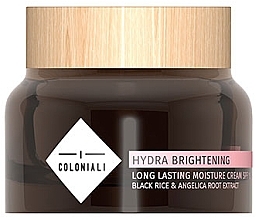 Fragrances, Perfumes, Cosmetics Brightening Face Cream - I Coloniali Hydra Brightening Long Lasting Moisture Cream SPF 15