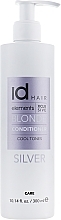 Bleached & Blonde Hair Conditioner - idHair Elements XCLS Blonde Silver Conditioner — photo N3