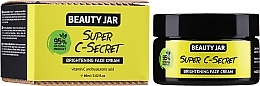 Fragrances, Perfumes, Cosmetics Brightening Face Cream - Beauty Jar Super C-Secret Brightening Face Cream