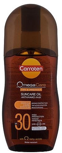 Sun Oil - Carroten Omega Care Suncare Oil SPF 30 — photo N1