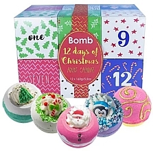 Fragrances, Perfumes, Cosmetics Advent Calendar, 12 products - Bomb Cosmetics 12 Days Of Christmas Advent Calendar