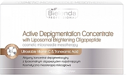 Depigmentation Active Concentrates Set - Bielenda Professional Meat Honey — photo N1