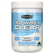 Fragrances, Perfumes, Cosmetics Ultra-Pure Protein Isolate - MuscleTech ISO Whey Clear Lemon Berry Blizzard