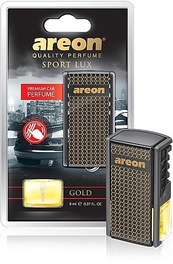 Air Freshener - Areon Car Blister Sport Lux Gold — photo N1