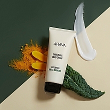 Smoothing Hand Cream - Ahava Superfood Kale & Turmeric Smoothing Hand Cream — photo N4