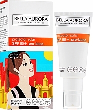 Fragrances, Perfumes, Cosmetics Face Sunscreen - Bella Aurora Protector Solar Pre-Base SPF50+