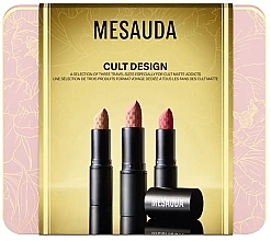 Mesauda Milano Cult Design Kit (lipstick/3x3g) - Set — photo N1