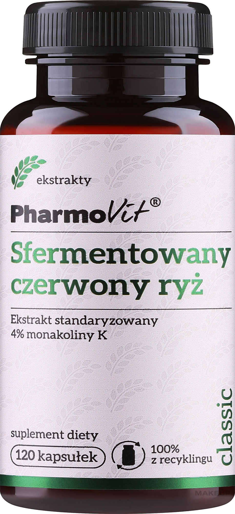 Dietary Supplement 'Fermented Red Rice' - Pharmovit Classic — photo 120 ЊВ.