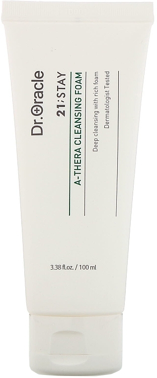Cleansing Face Foam with Green Tea - Dr. Oracle 21;Stay A-Thera Cleansing Foam — photo N5