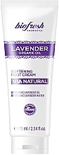 Softening Foot Cream - BioFresh Lavender Organic Oil Softening Foot Cream — photo N1