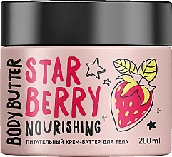 Fragrances, Perfumes, Cosmetics Nourishing Creamy Body Butter "Strawberry" - MonoLove Bio Star Berry Body Butter