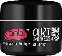 Nail Gel Paint - PNB UV/LED Art Impress Gel Paint — photo N1