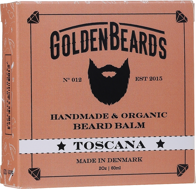 Set - Golden Beards Starter Beard Kit Toscana (balm/60ml + oil/30ml + shm/100ml + cond/100ml + brush) — photo N6