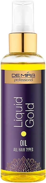 Intensive Hair Oil - DeMira Professional Liquid Gold Hair Oil — photo N1