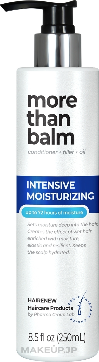Instant Aqua Bomb Conditioner - Hairenew Intensive Moisturizing Balm Hair — photo 250 ml