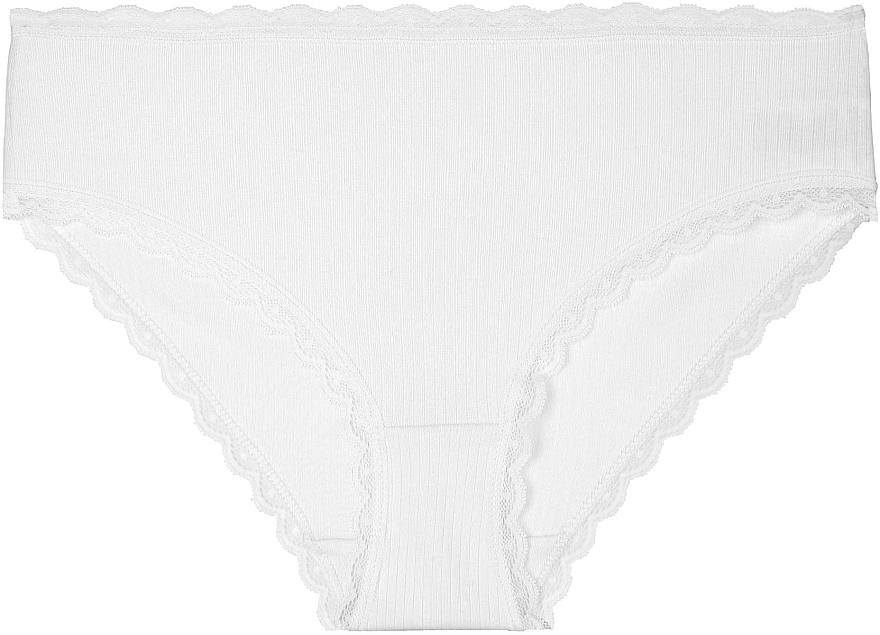 Women's Bikini Panties, 1 piece, white - Moraj — photo N1