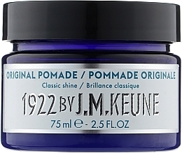 Men Styling Pomade 'Original' - Keune 1922 Original Pomade Distilled For Men — photo N1