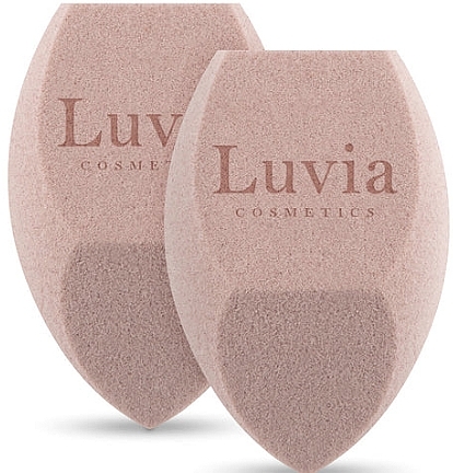 Candy Makeup Sponge Set, 2 pcs. - Luvia Cosmetics Diamond Make-up Sponge Set — photo N1