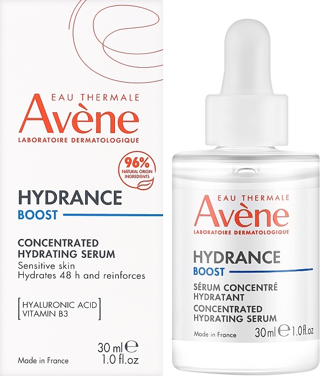 Concentrated Face Serum - Avene Hydrance Boost — photo N2