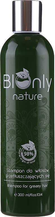 Oily Hair Shampoo - BIOnly Nature Shampoo For Greasy Hair — photo N3