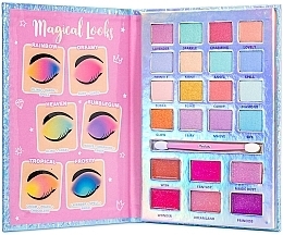 Eyeshadow and Lip Gloss Palette - Martinelia Little Unicorn Beauty Book — photo N2