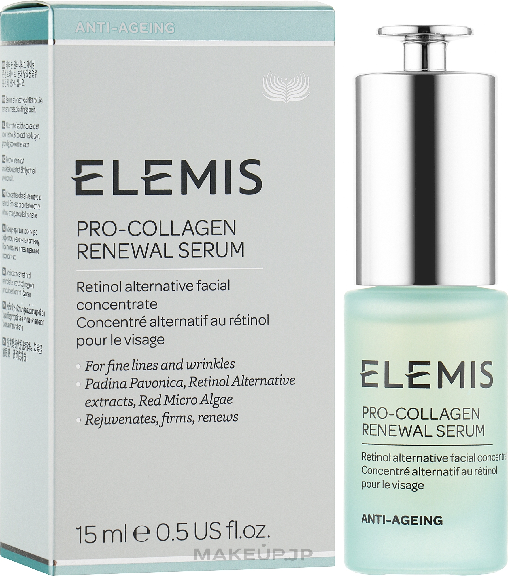 Renewing Face Serum - Elemis Pro-Collagen Renewal Serum — photo 15 ml