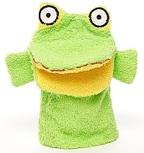 Washcloth 'Frog' - Isabelle Laurier Bath Mitt Froggy — photo N1