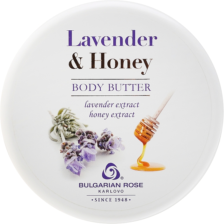 Body Oil - Bulgarian Rose Lavender & Honey Body Butter — photo N1