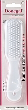 Fragrances, Perfumes, Cosmetics Foot Brush & Pumice, 9661, white - Donegal