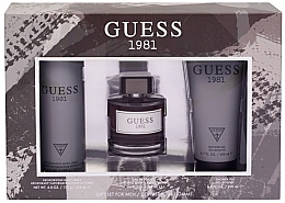 Fragrances, Perfumes, Cosmetics Guess 1981 For Men - Set (edt/100ml + sh/gel/200ml + deo/226ml)