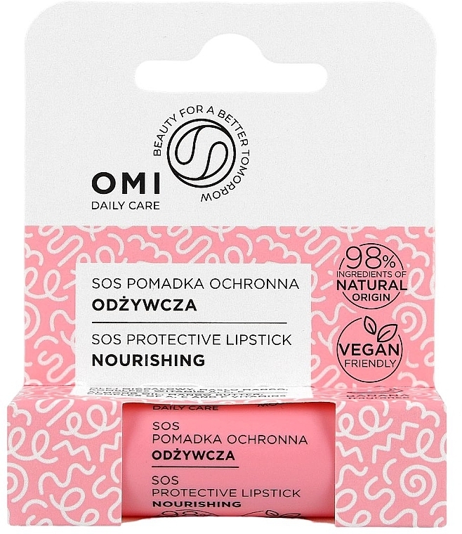 Nourishing Lip Balm - Allvernum Omi Daily Care SOS Protective Lipstick Nourishing — photo N2