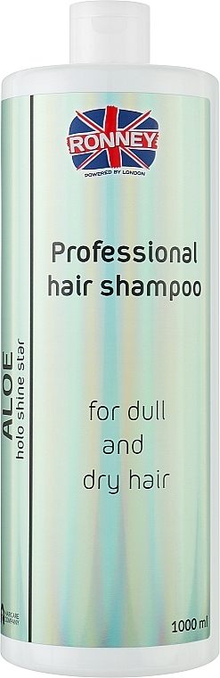 Shampoo for Dull & Dry Hair - Ronney HoLo Shine Star Aloe — photo N1